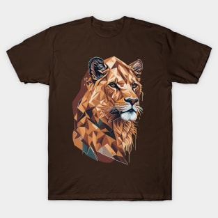 Geometric Lioness T-Shirt